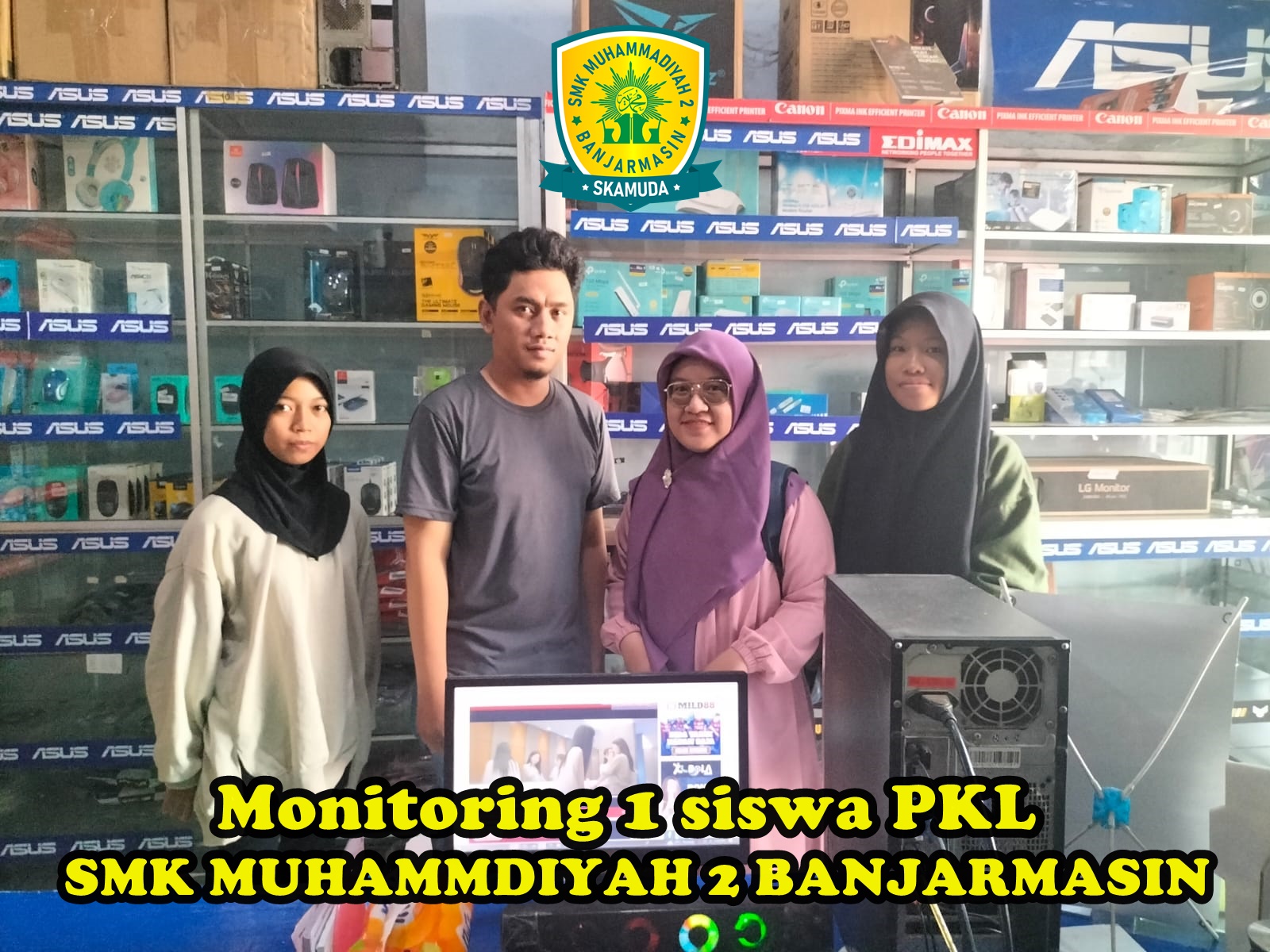 Read more about the article MONITORING 1 PRAKTIK KERJA LAPANGAN KELAS XI  TAHUN 2024 – SMK MUHAMMADIYAH 2 BANJARMASIN