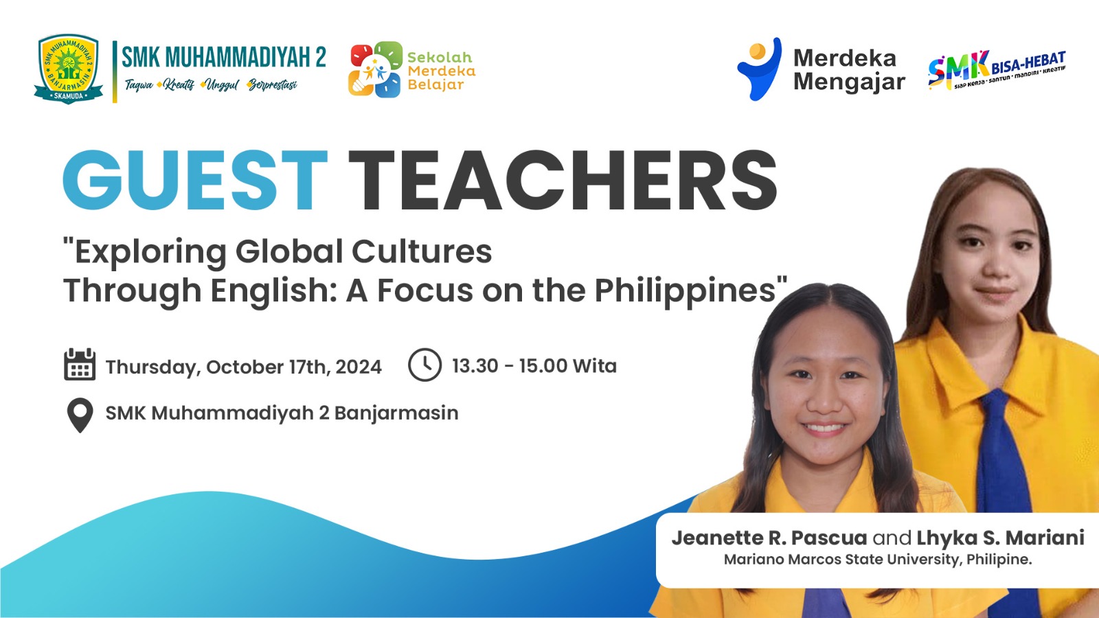 Read more about the article “Exploring Global Cultures Through English: A Focus on the Philippines” di SMK Muhammadiyah 2 Banjarmasin