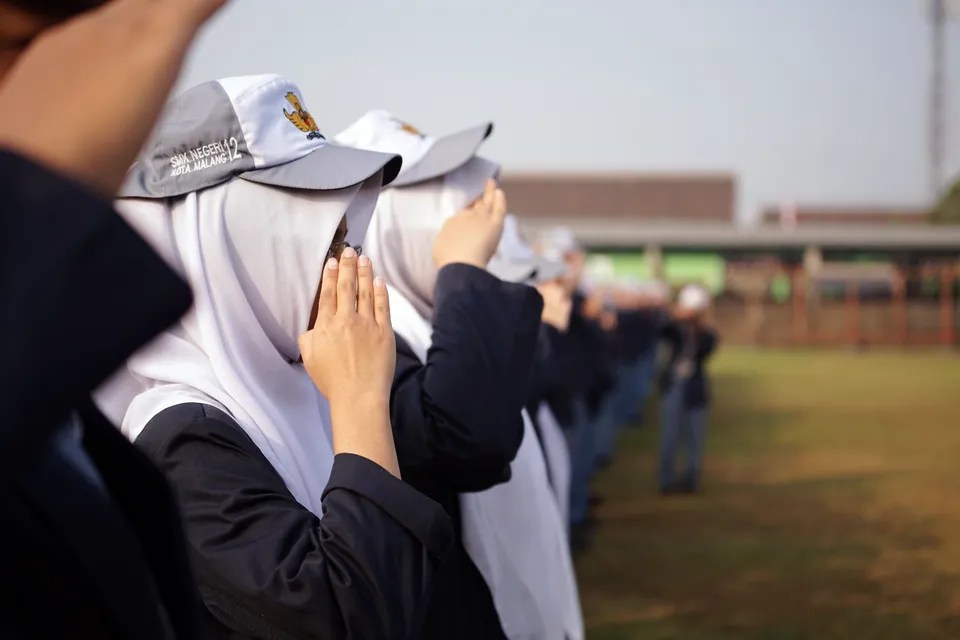 SMKN 12 Malang Rayakan HUT ke-81 RI, Semangat Kemerdekaan Dimulai dari Kebersamaan