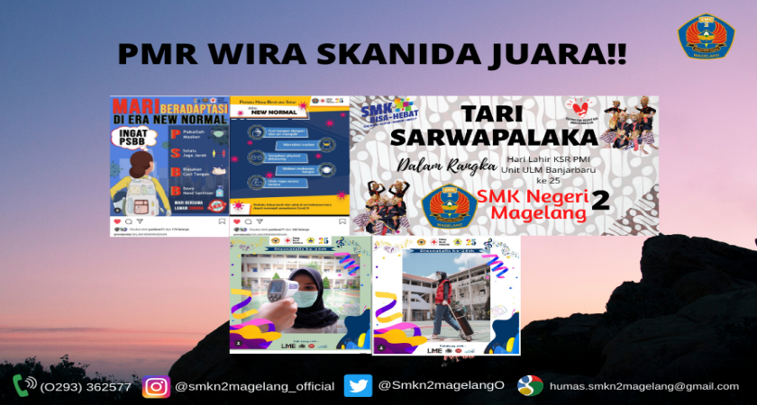 Pas foto resmi berwarna dengan latar belakang merah untuk pmr wira 3×4. Prestasi Pmr Skanida Di Tengah Pandemi Smk Negeri 2 Magelang