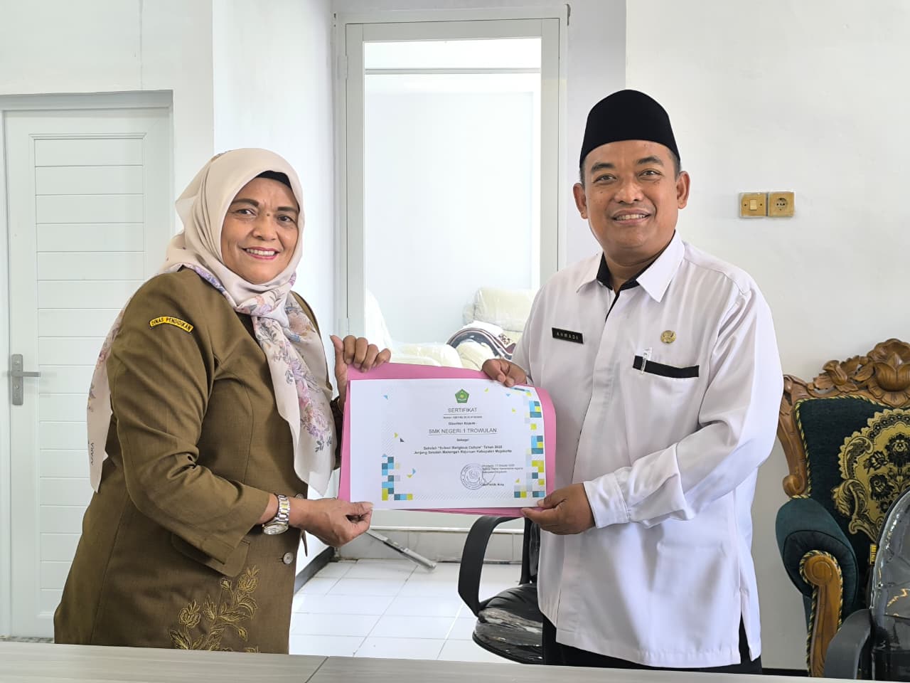 SMKN 1 Trowulan Raih Juara 1 Sekolah Religius School (SRC) Tingkat Kabupaten Mojokerto