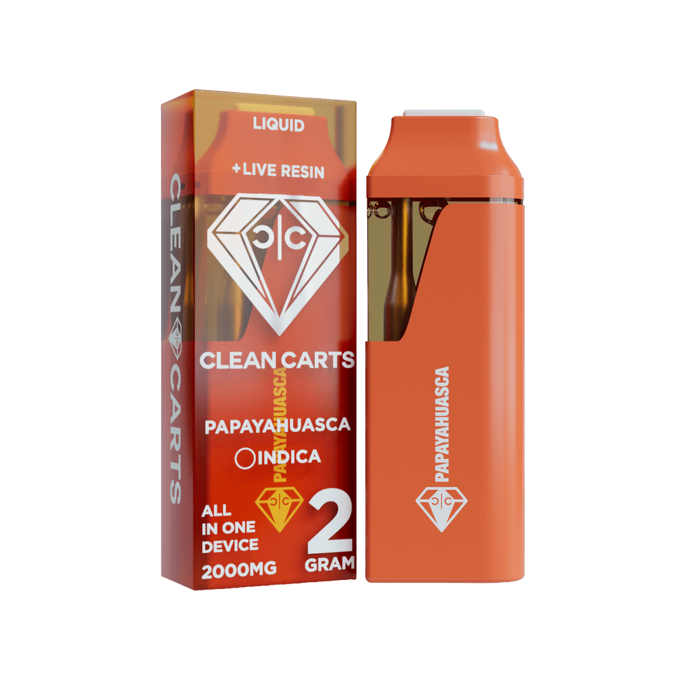 Papayahuasca premium exotic product featuring a tropical papaya-inspired flavor profile with earthy, herbal undertones and a smooth, high-quality crafted blend designed for a rich and distinctive sensory experience.