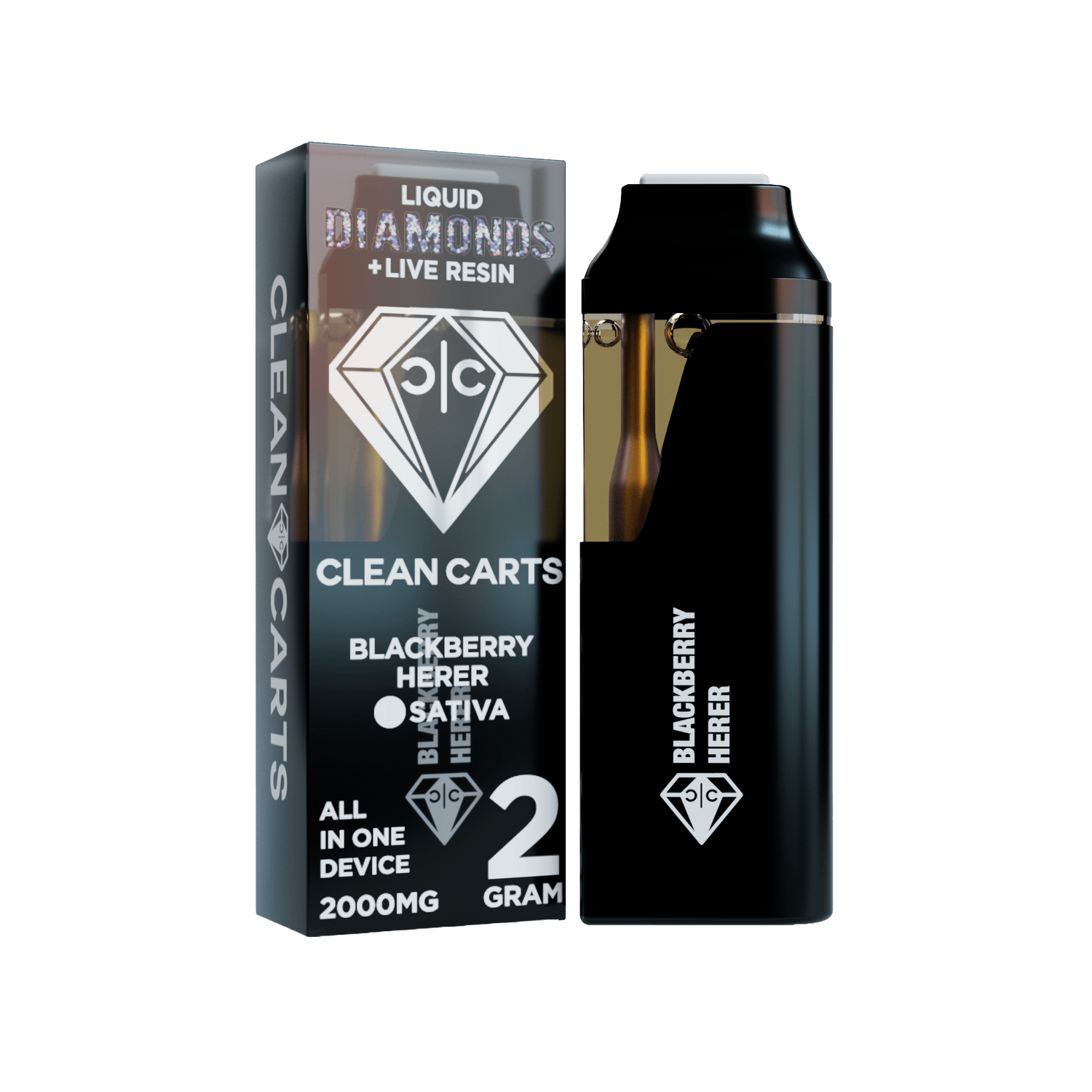 Blackberry Herer scented smoke odor eliminator candle featuring a rich blackberry and herbal fragrance designed to eliminate smoke and lingering odors indoors.