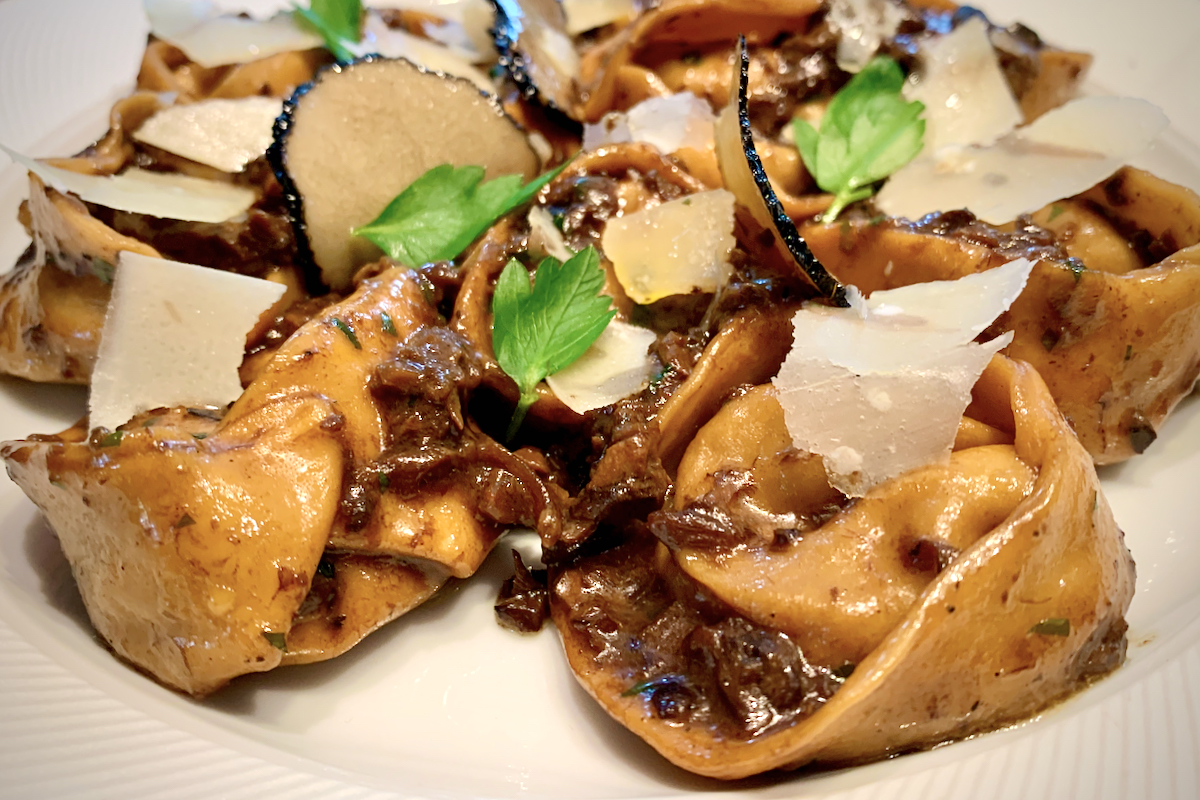 Porcini mushroom sauce
