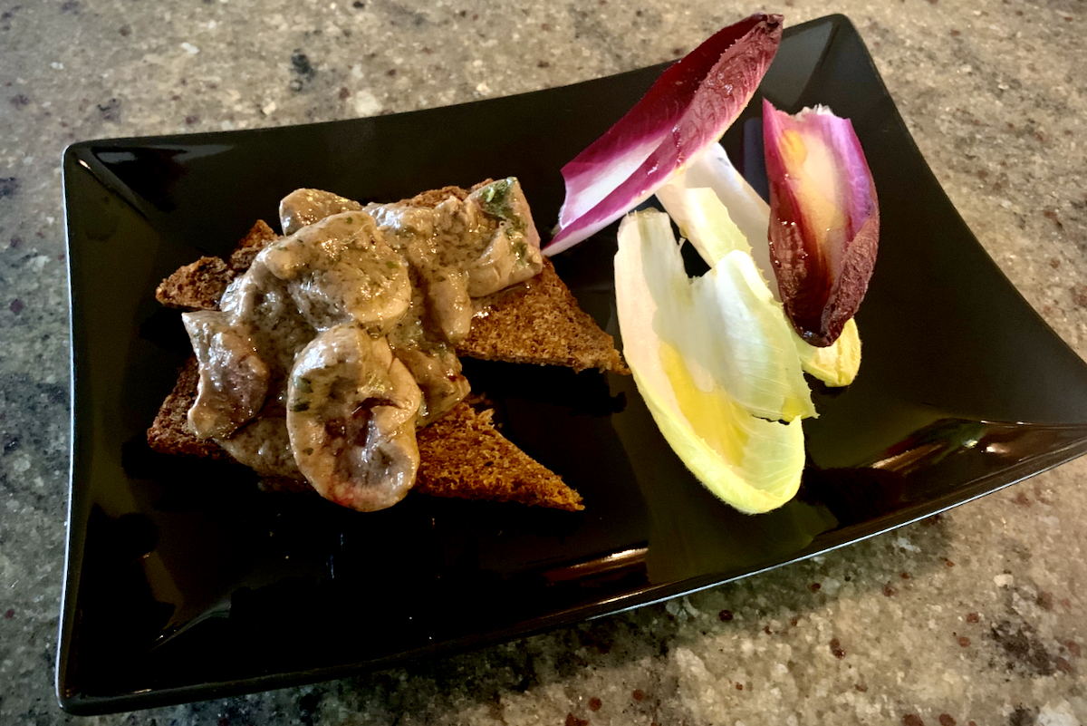 Italian lambs’ kidneys with anchovy and lemon