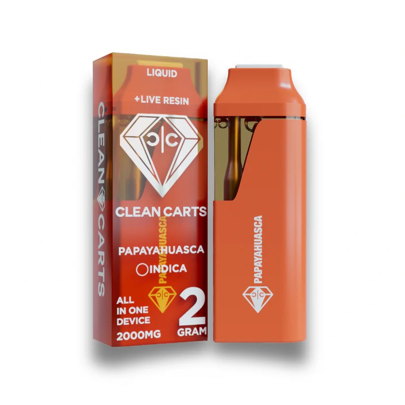 Clean Carts Papayahuasca (Indica) 2G