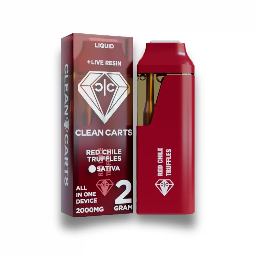 Clean Carts Red Chile Truffles (Sativa) 2G