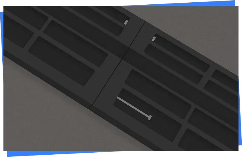 Step 3 of Smooth Curb driveway ramp installation process