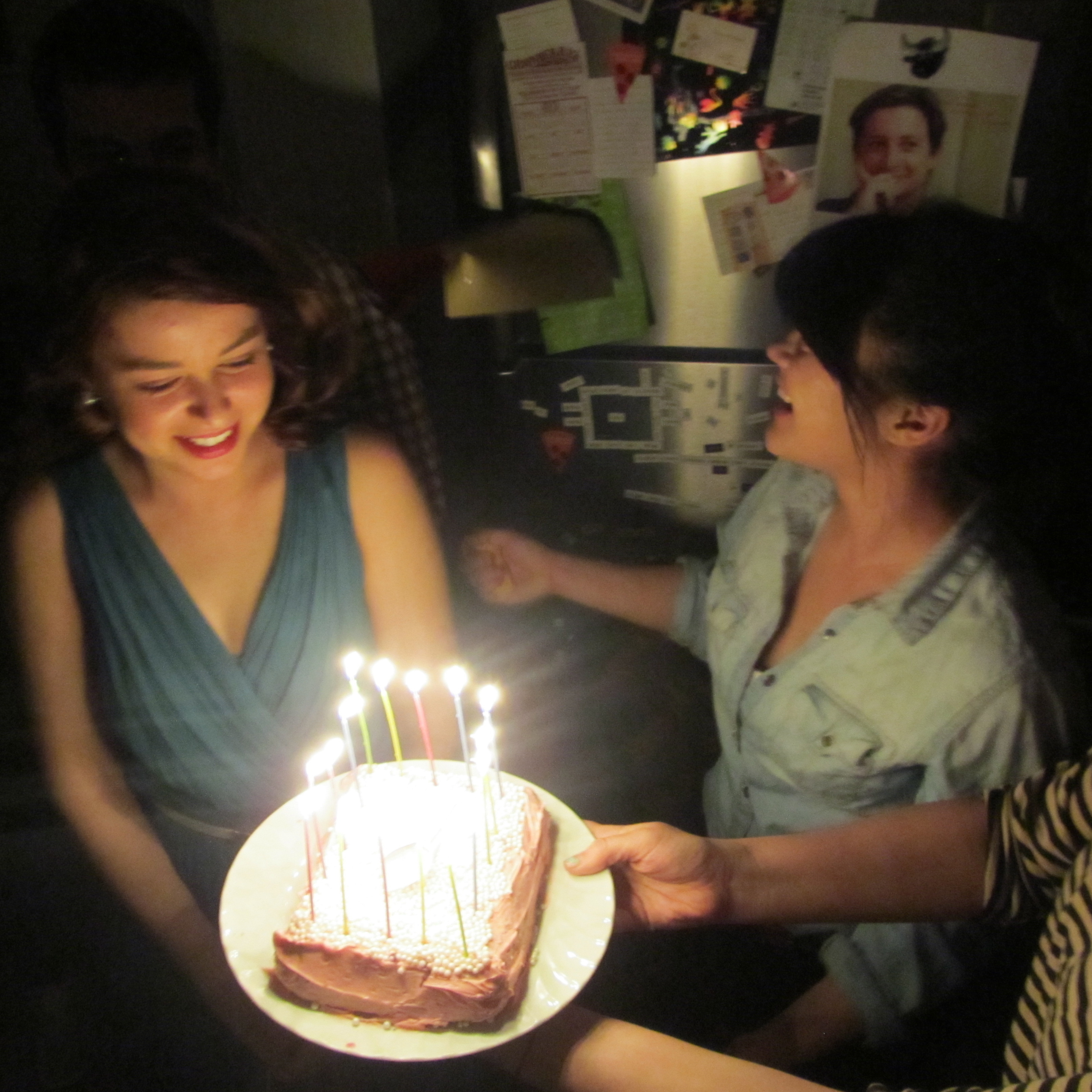 My birthday falls on February 28, which was a Tuesday, so I started March with a birthday party. I had so much fun, and our tiny apartment was filled with friends, food, and flowers. Thanks for coming, friends!