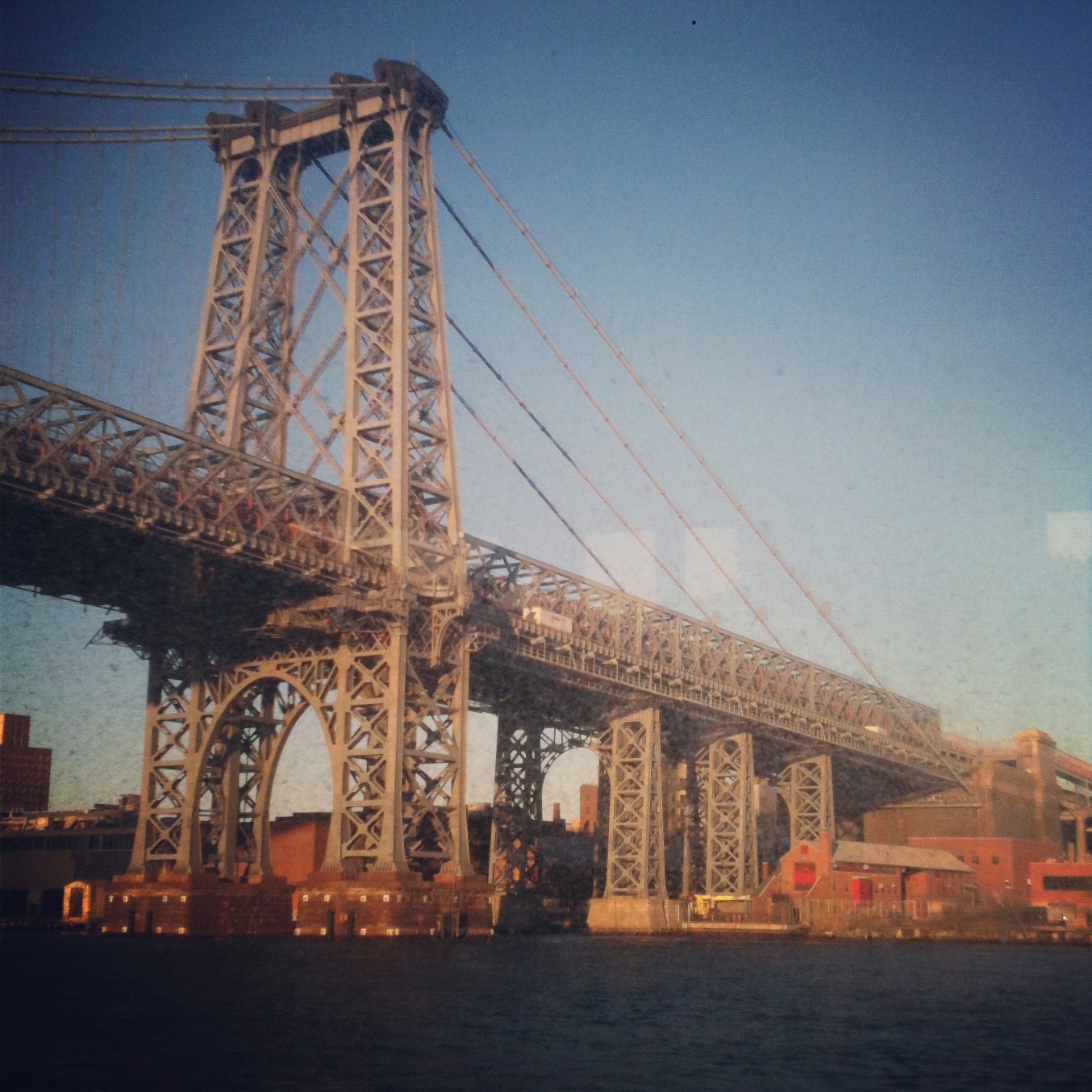 I loved Spring in New York. Tasha and I took the East River Ferry and got to see the Williamsburg Bridge up close. To me, she looks like a cousin of the Eiffel Tower.