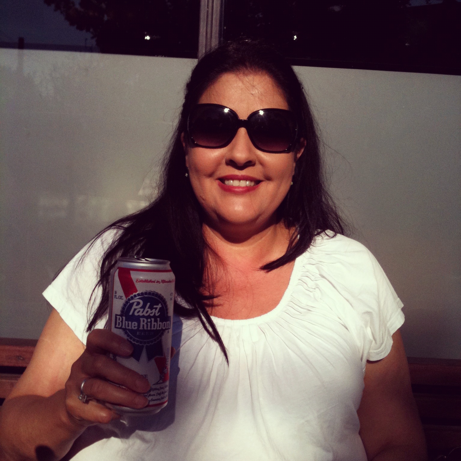 After a week of seeing PBR advertised everywhere, my mom decided to try it.