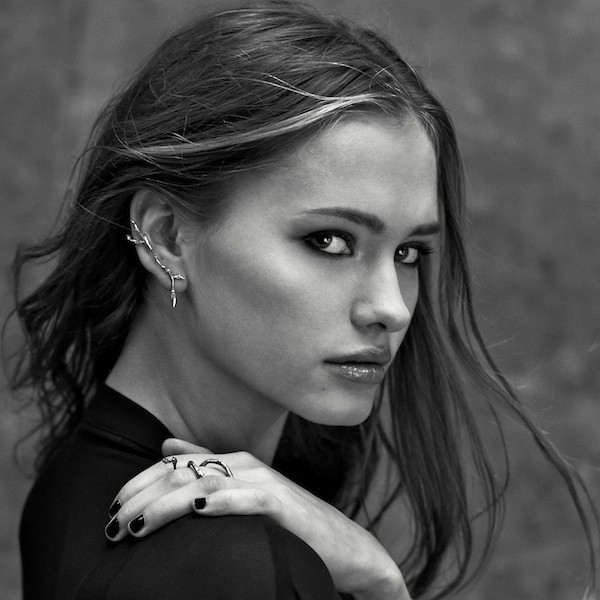 ear cuff,vide,silver