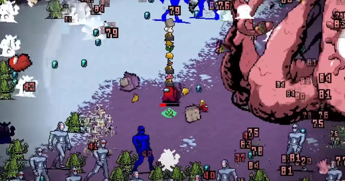 Exciting Crossover: Among Us Meets Vampire Survivors in New DLC