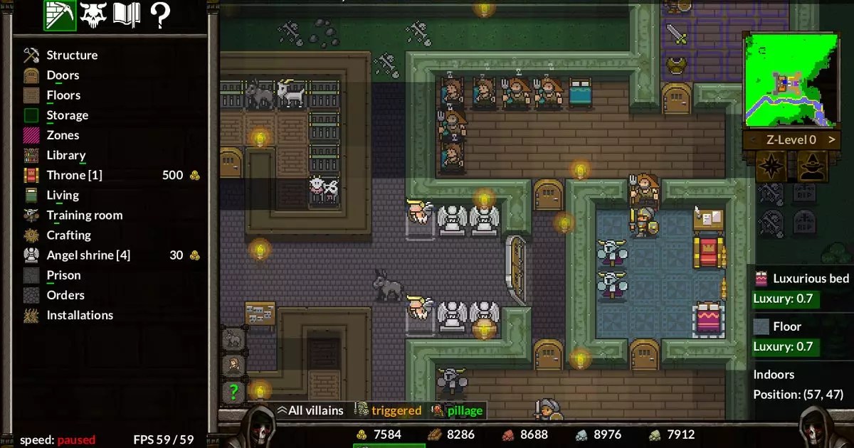 Exploring the Depths of KeeperRL: A Dungeon Simulator Review