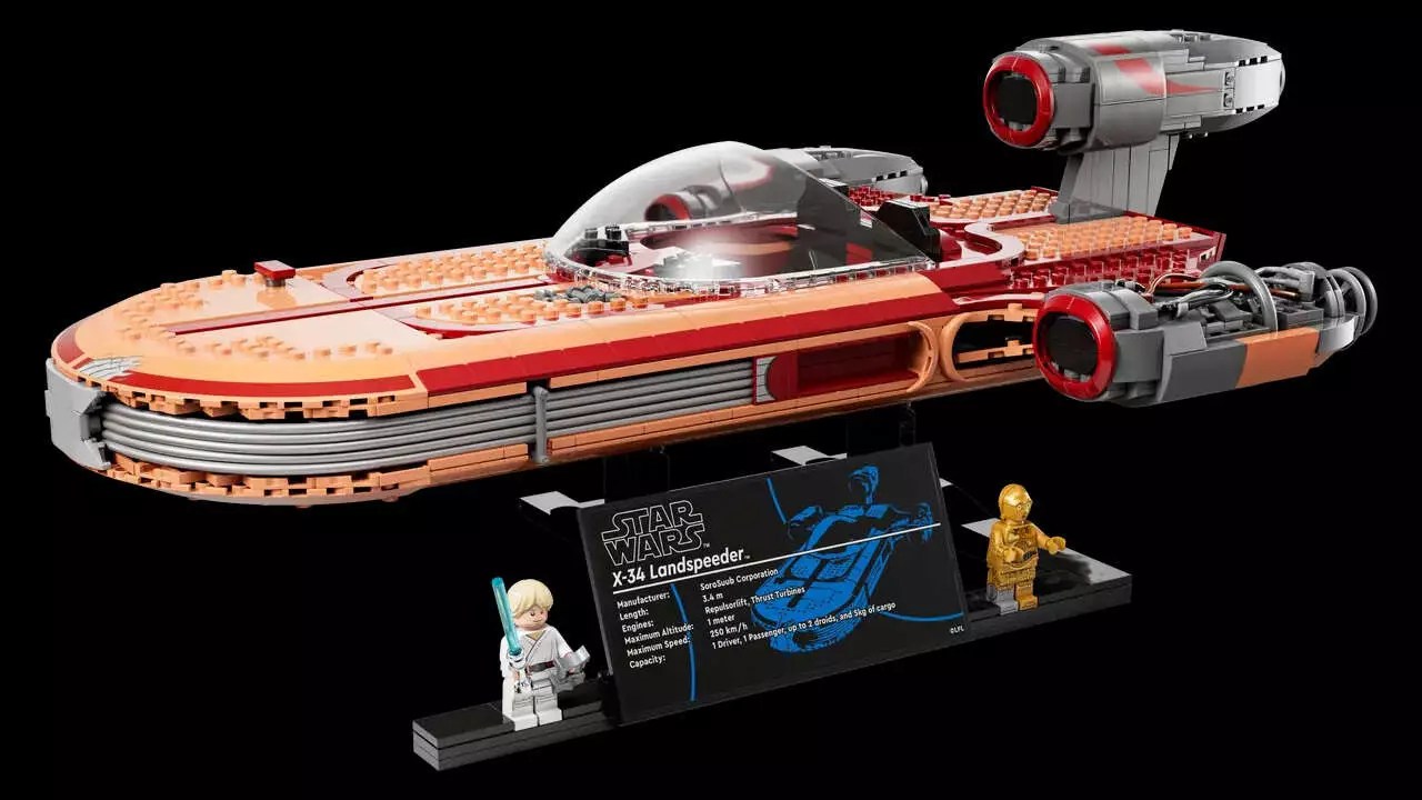 Unlock the Galaxy: A Deep Dive into Luke Skywalker’s Iconic Landspeeder X-34 LEGO Set
