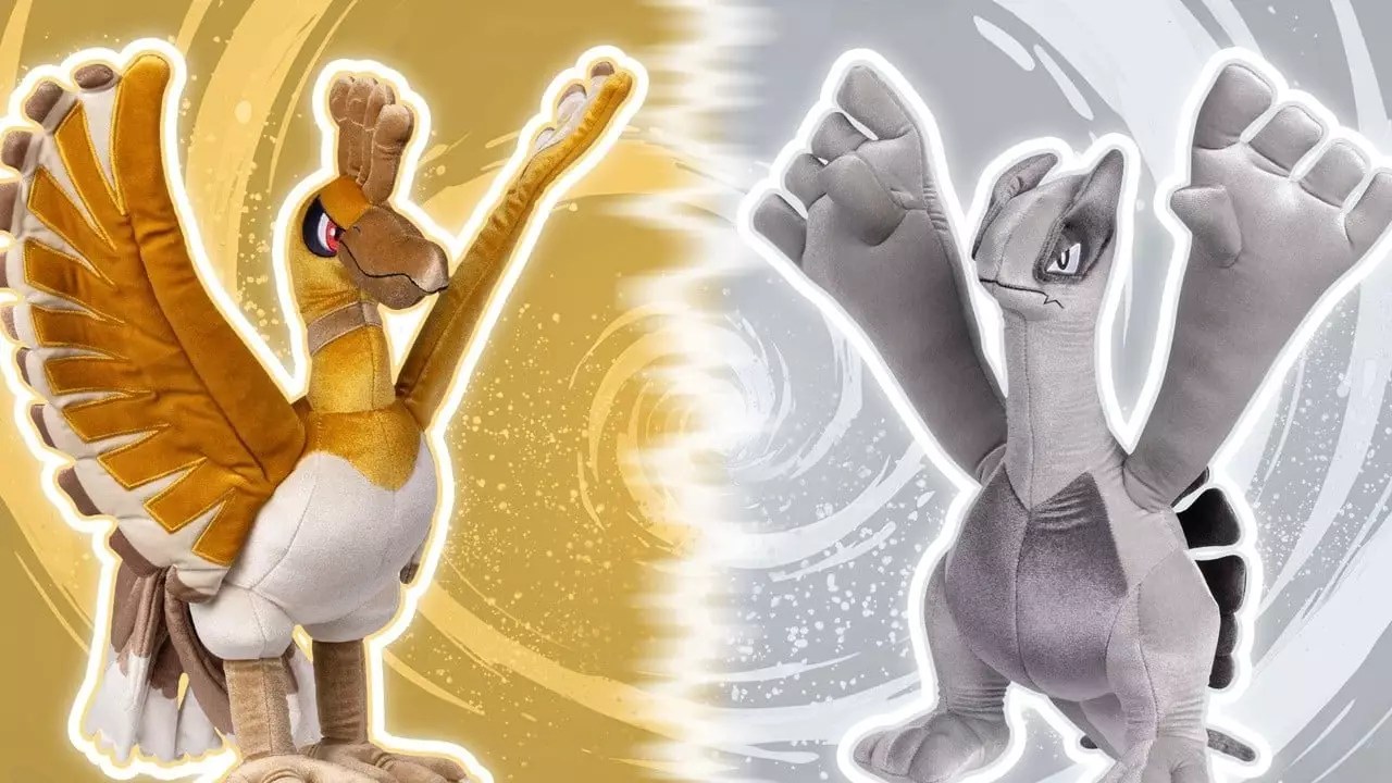 Celebrating 25 Years of Pokémon Gold and Silver: New Plush Arrivals