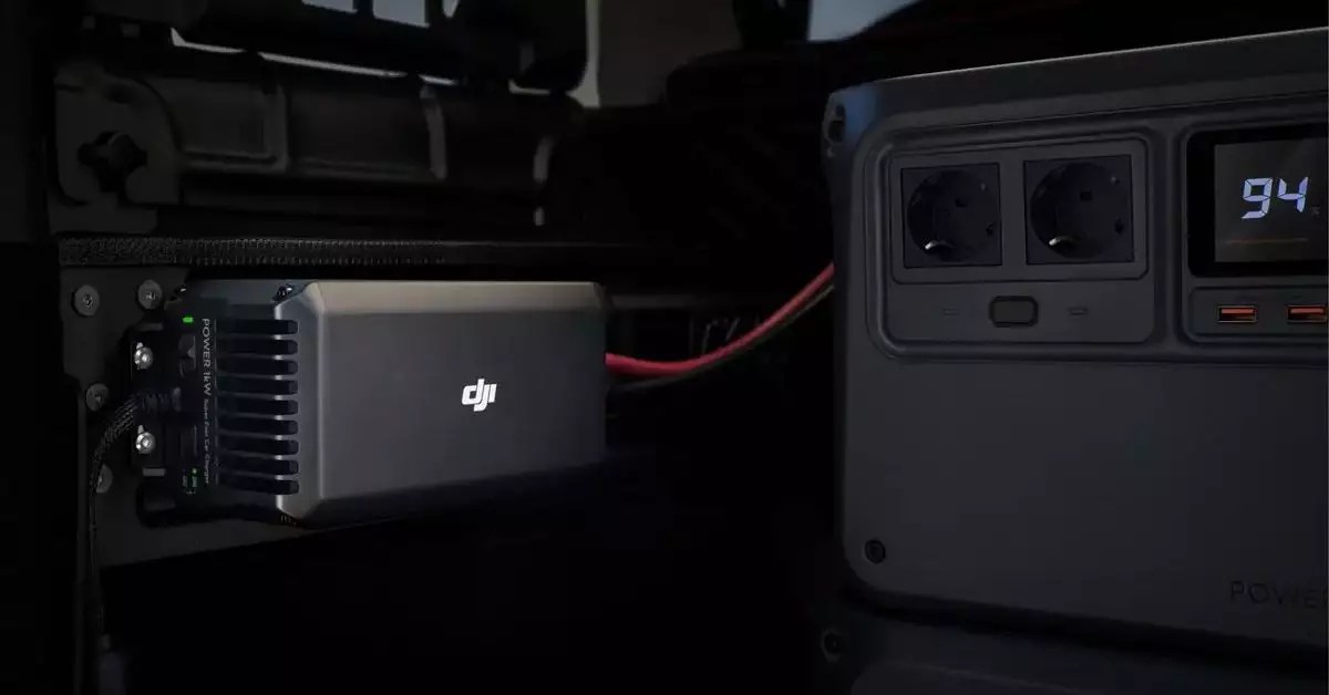 Exploring DJI’s Latest Game-Changer: The Power 1kW Super Fast Car Charger