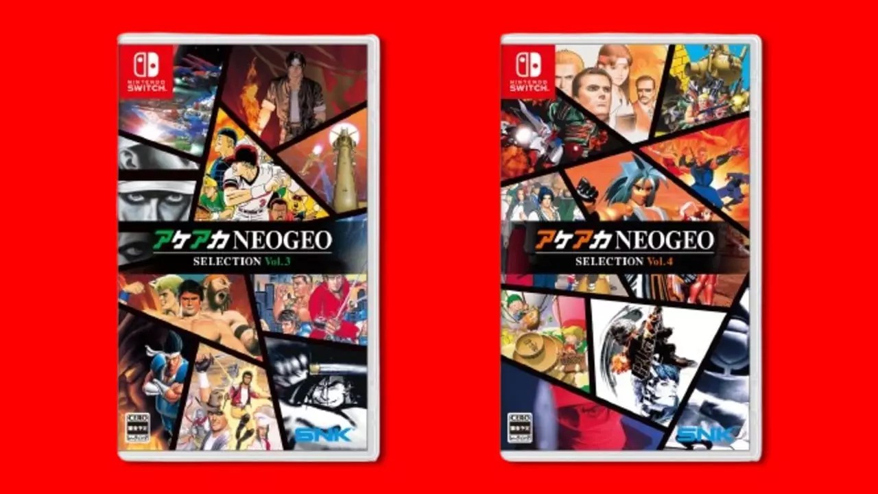 Exciting New Releases: ACA NEOGEO Selections Vol. 3 and Vol. 4 Available for Pre-Order