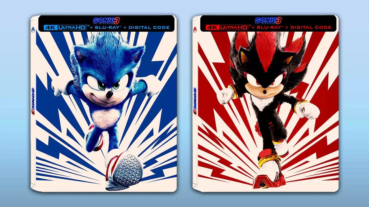 Ultimate Sonic Experience: Embrace the Speed with Sonic the Hedgehog 3 on 4K Blu-ray