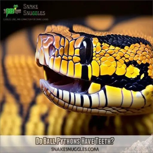 Ball python teeth: surprising facts about your snake's hidden fangs