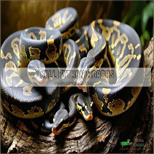 Snake Morph Guide Explore Genetic Mutations Unique Reptile Traits - Professional Light Background - HD