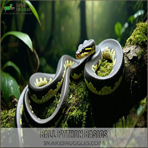 Ball Python Morph Care Guide Tips Inside - Creative Gradient Illustration - 4K