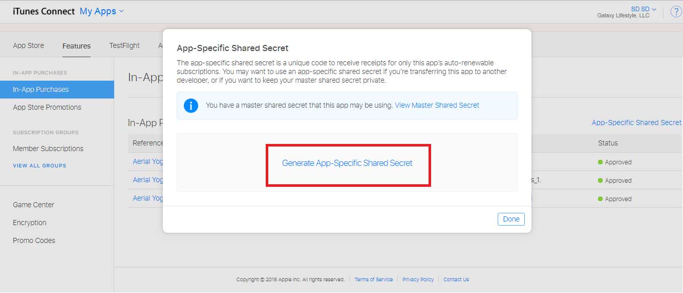 If that doesn't work, try restarting your computer. How Can I Get Shared Secret Key From Itunes Connect For In App Purchase Appy Pie Help