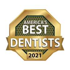 America's Best Dentists 2021 logo