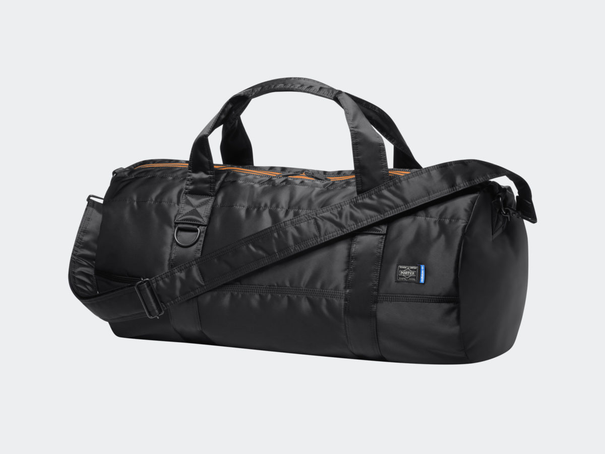 Porter✖️ adidas originalコラボ　バック アディダス×ポーター、ブラックをベースに両ブランドのカラーで