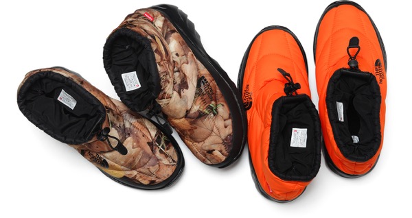 supreme north face nuptse bootie