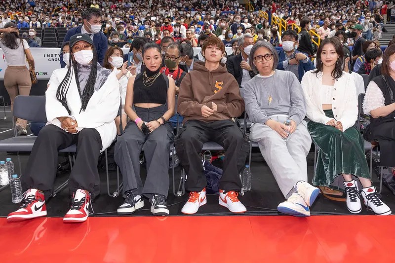 NBA JAPAN GAMES 2022で大坂なおみ、Awich、堀米悠斗、藤原ヒロシ