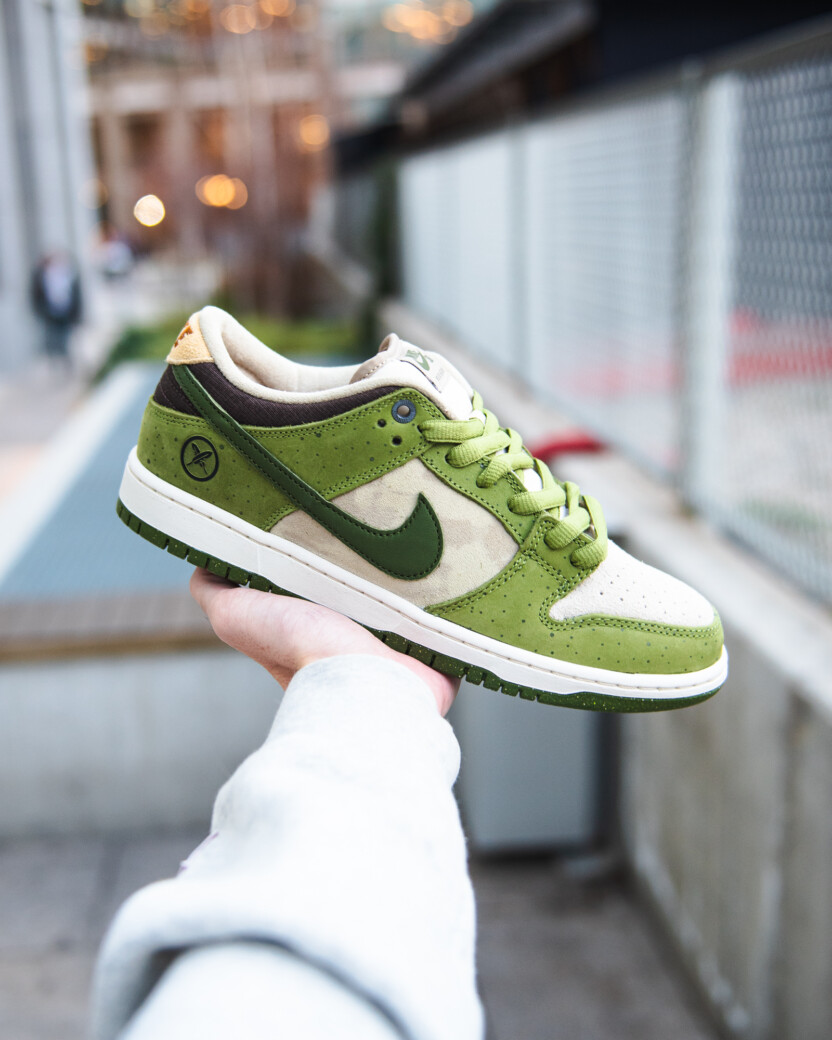 【新品】NIKE 堀米ダンク 抹茶 26.5cm箱付き Yuto Horigome × Nike SB Dunk Low 