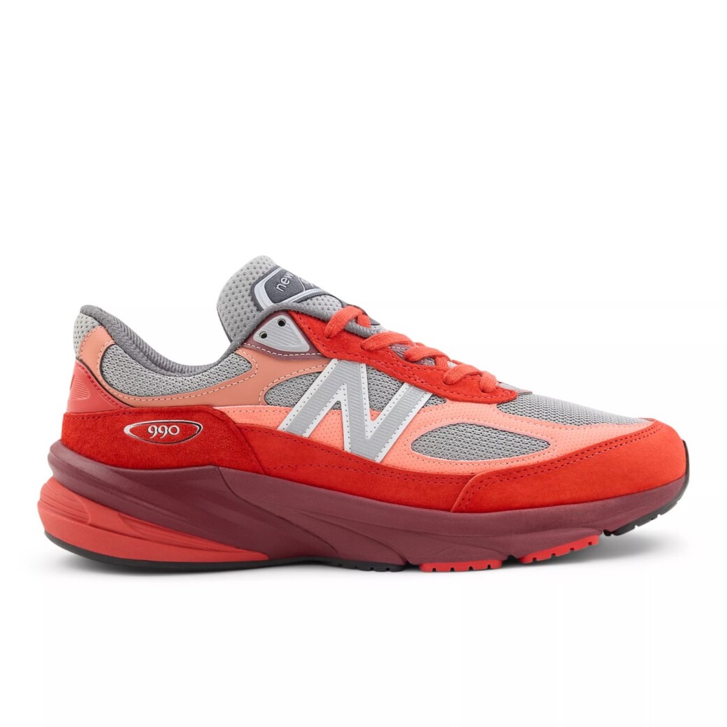 NEW BALANCE 990v6 U990RT6 Community Red 8月7日発売 – SNEAKER