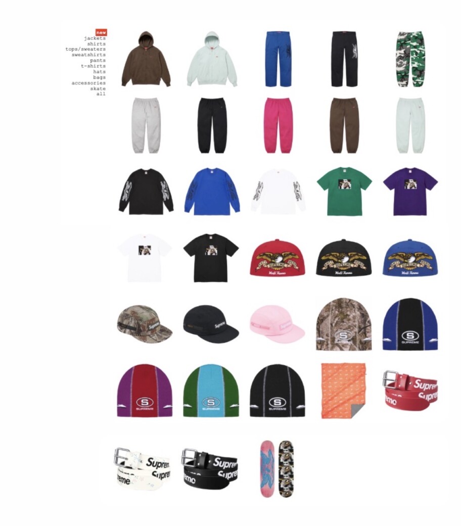 ANTI HERO × SUPREME WEEK12 国内11月15日発売予定 価格 – SNEAKER HACK