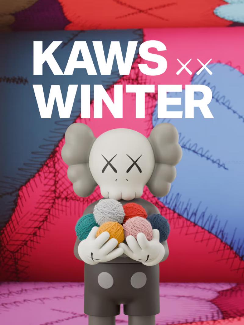 【新品未使用】UNIQLO カウズ KAWS Mサイズ 6個セット KAWS x UNIQLO ウィンター FW2025 11月21日発売/11月7日先行予約