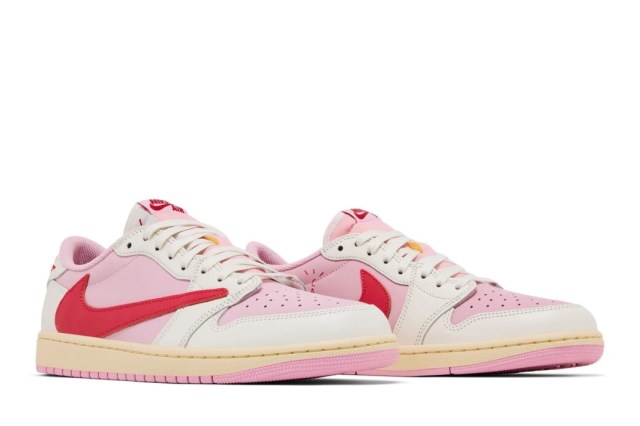 TRAVIS SCOTT × NIKE AIR JORDAN 1 LOW OG SP Tropical Pink 2026年5月