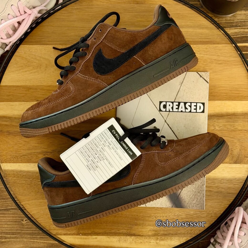 NIKE SB AIR FORCE 1 LIGHT CHOCOLATE 2026年発売予定 サンプル