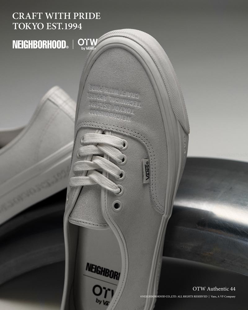 NEIGHBORHOOD × VANS AUTHENTIC 8月7日発売 – SNEAKER HACK