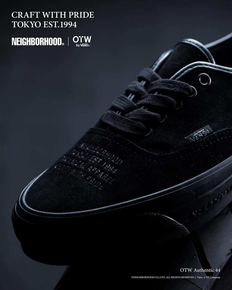 NEIGHBORHOOD × VANS AUTHENTIC 8月7日発売 – SNEAKER HACK