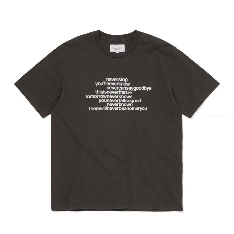 FRAGMENT DESIGN × thisisneverthat neverenough 8月7日発売 – SNEAKER
