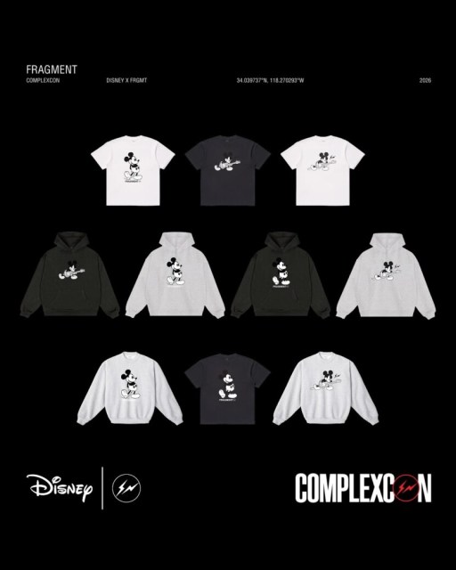 COMPLEXCON 2026 LA 藤原ヒロシ FRAGMENT DESIGN Disney / ポケモン