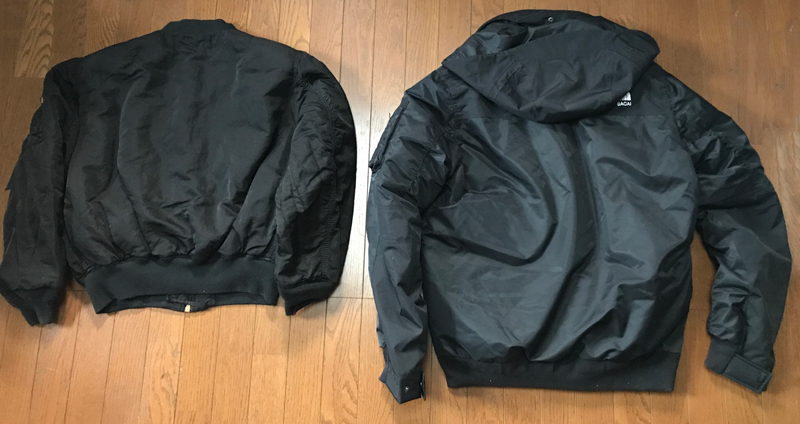 レビュー記事】10月14日発売 sacai x THE NORTH FACE BOMBER JACKET