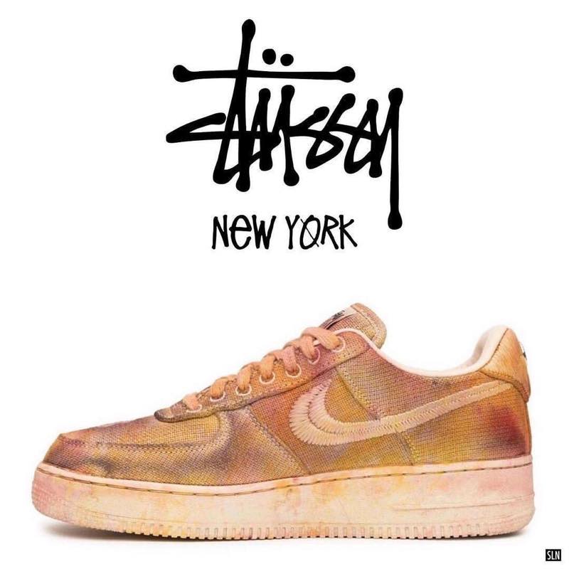 海外1月29日国内時間1月30日発売予定 STUSSY x NIKE Hand Dyed