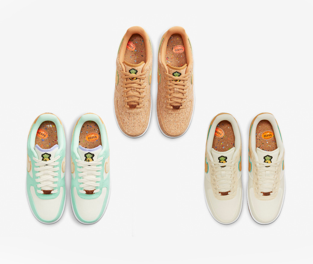 7月24日発売予定 NIKE AIR FORCE 1 PINEAPPLE 3モデル – SNEAKER HACK