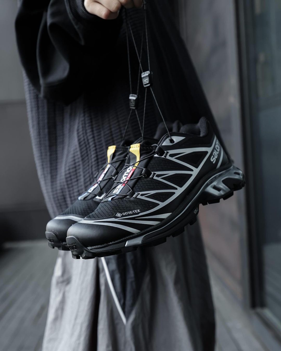 Salomon XT-6トレイルランニングシューズ 黒 【公式通販】