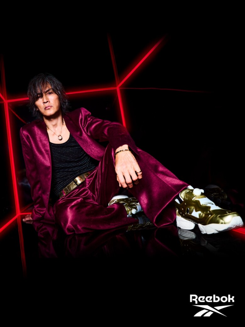 Reebok×Koshi Inaba 稲葉浩志✖️リーボック Reebok - 稲葉浩志◇B'zPARTY限定◇Koshi inaba×Reebok 24cmの