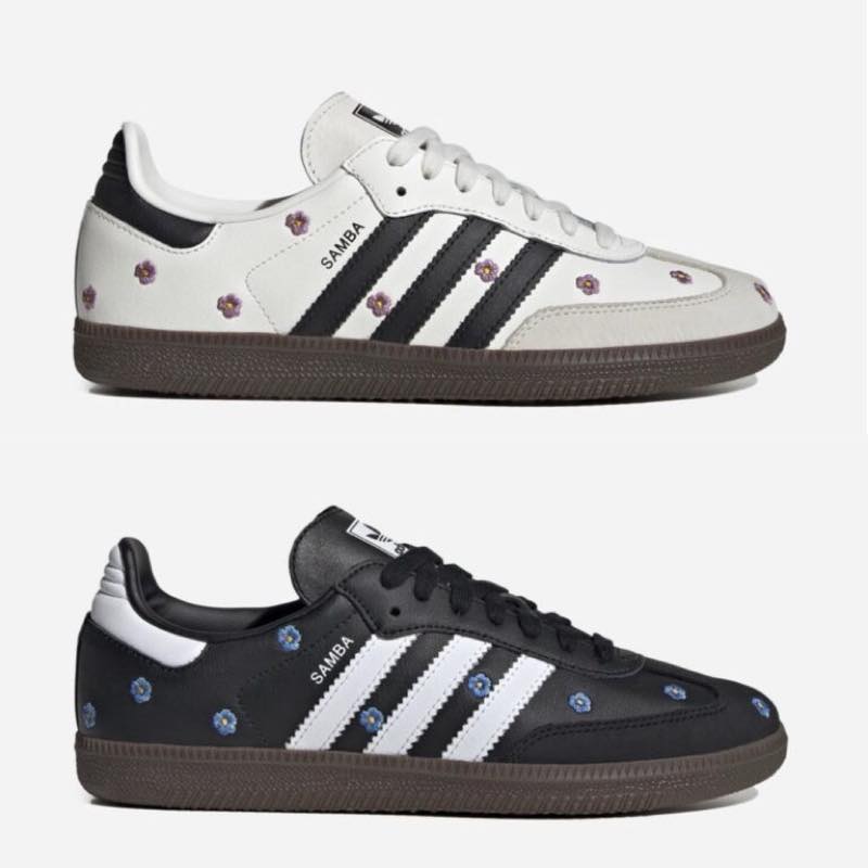 フローラル刺繍のADIDAS SAMBA OG W 8月9日発売予定 – SNEAKER HACK