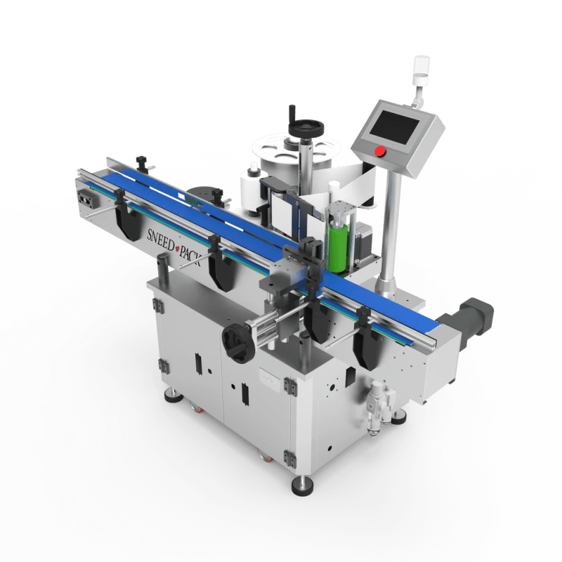 Sneed Pack Automatic Round Bottle Labeling Machine - Premium Sunset Illustration Gallery - HD