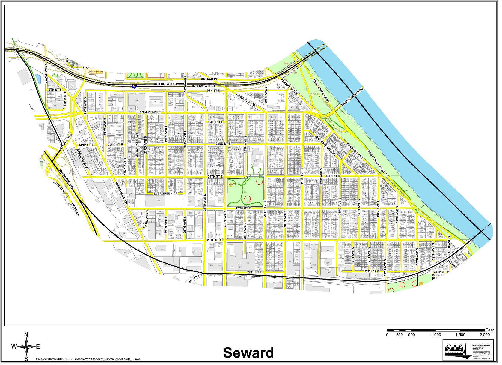 Seward Map Seward Group Seward Map 