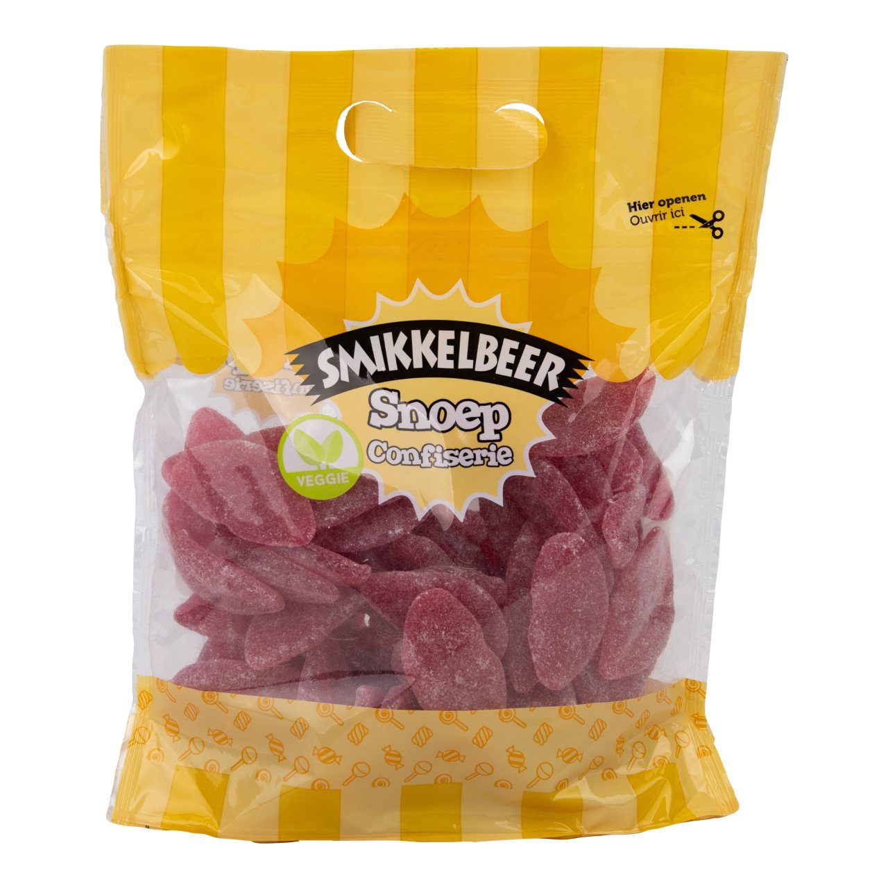 Gesuikerde rode lippen Veggie
